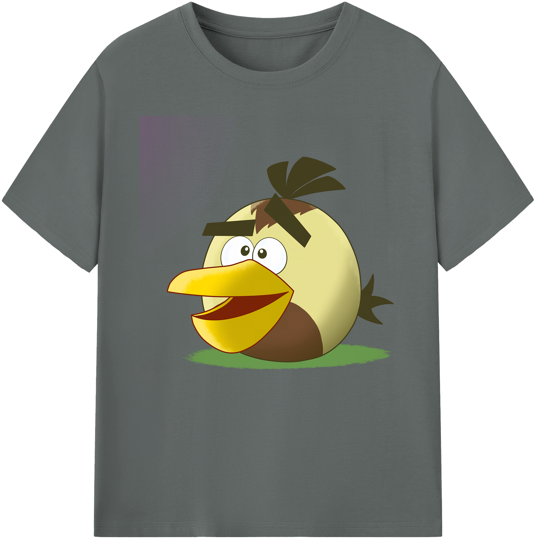 （画像用） Angry Birds アングリーバード 綿100％ メンズ半袖Tシャツ｜肌触りやわらか＆通気性
